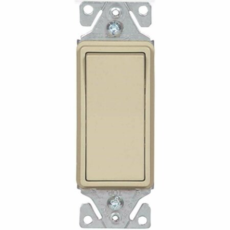 YHIOR 15A 120V Switch Decorator 3Way Ivory YH2811950